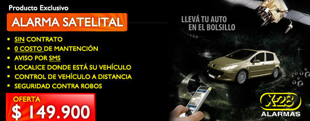 Alarma Satelital